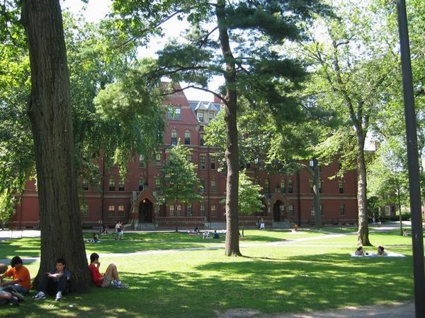 A shot from Harvard Uni