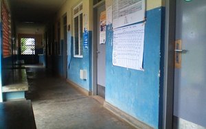 Main corridor in clinic