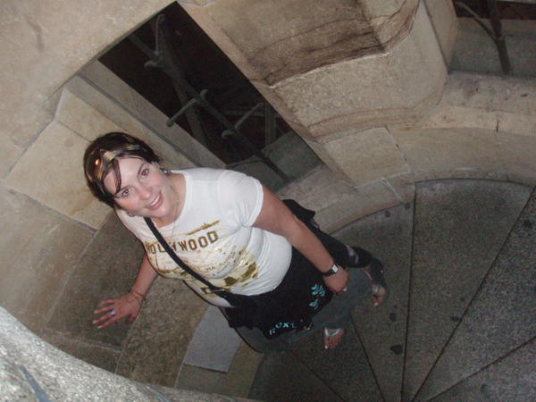 stairs upto the bell tower.. yes there was a few