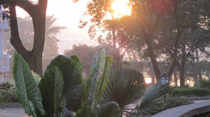 Sunrise in Kampala