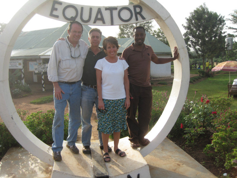 Team at the Equator