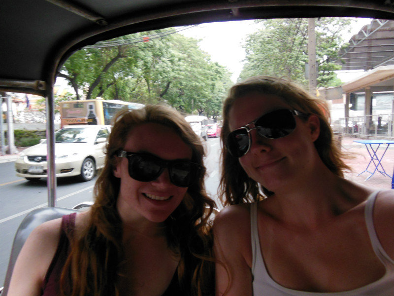 In our tuktuk for 3 hours!