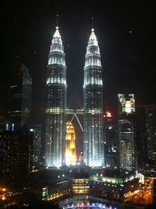 The Petronas Towers, KL, Malaysia