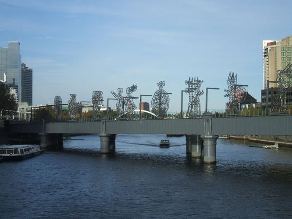 Sculpture on the bridge