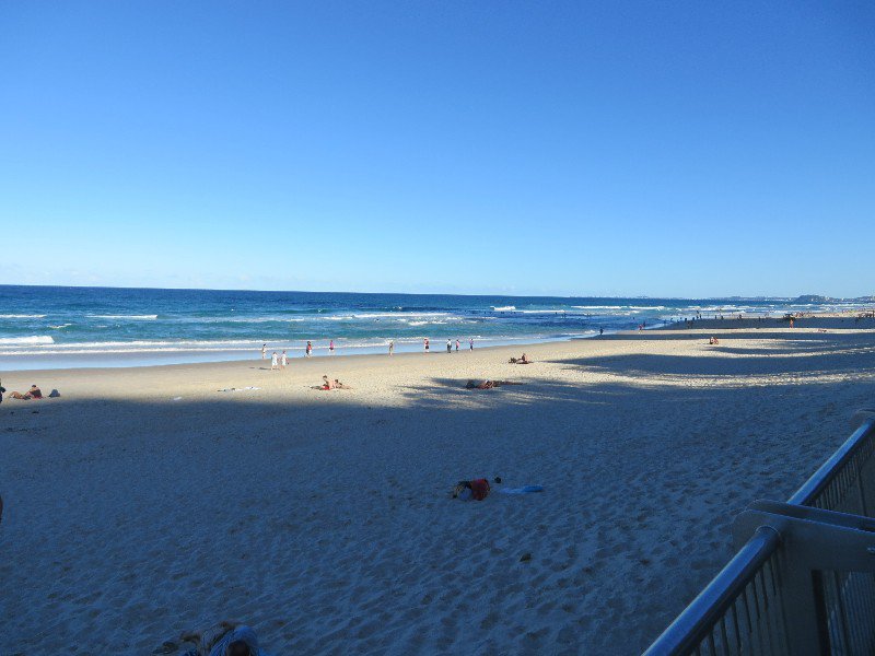 Beach in Surfers Paradise
