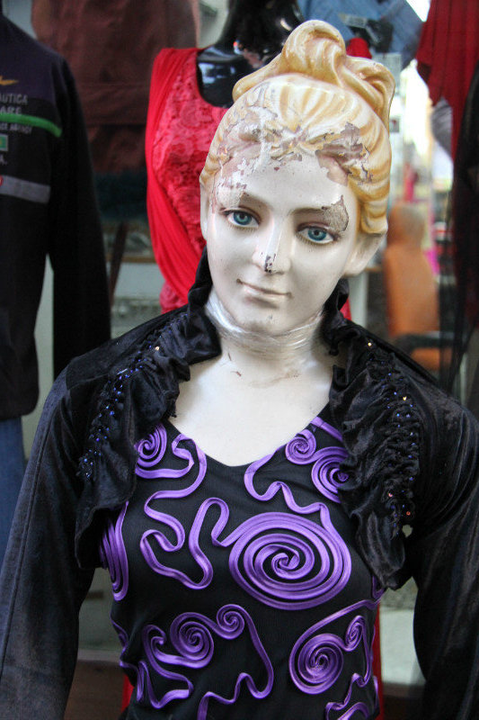 A typical Indian female mannequin
