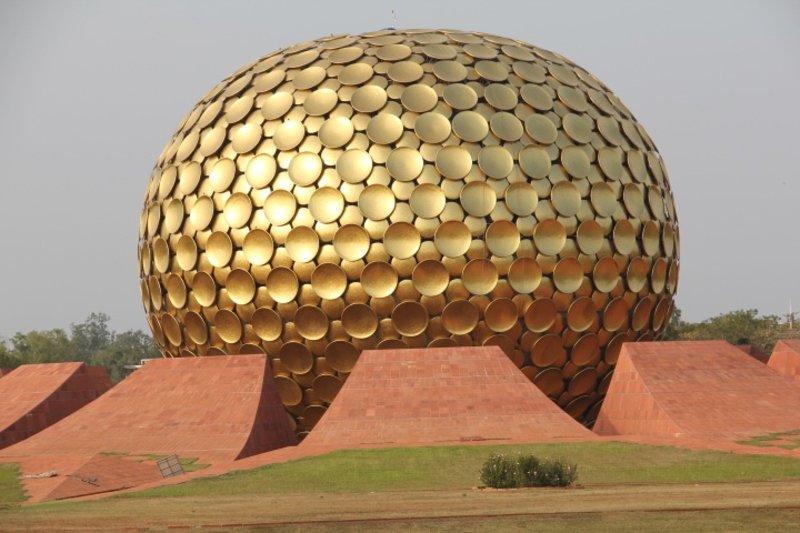 Golden Orb in Auroville 