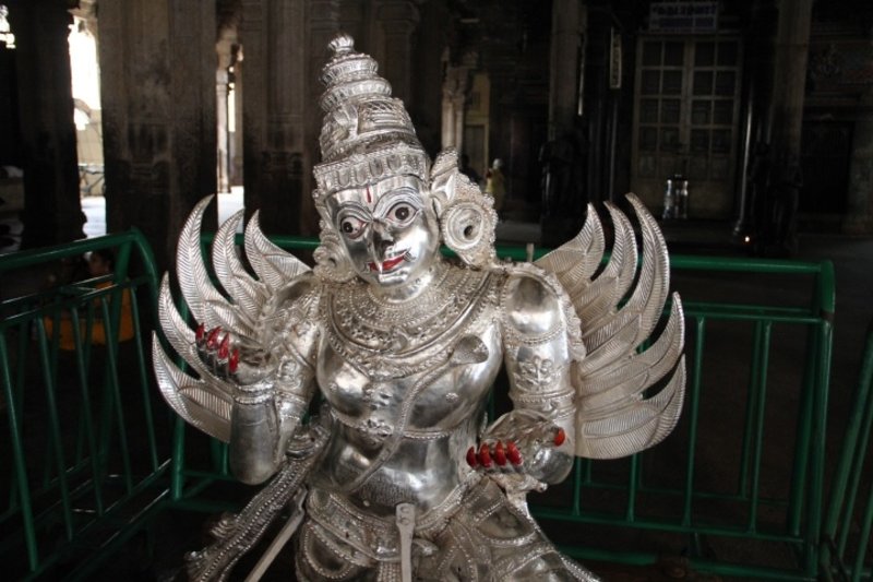 Garuda in solid silver