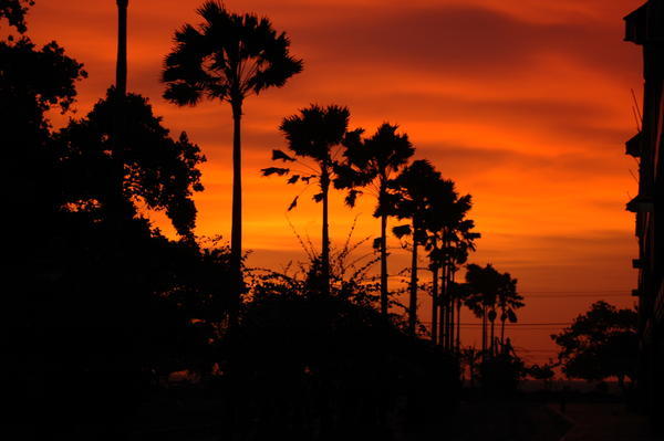 last Bali sunset