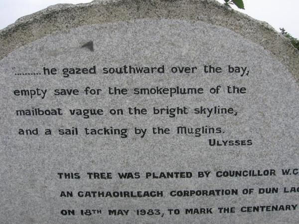 A monument in Dun Laoghaire