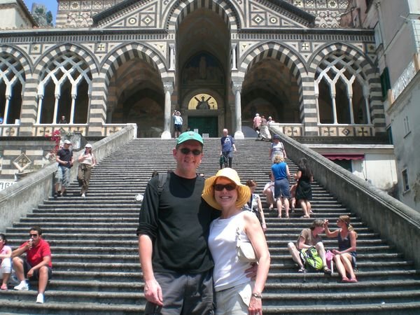 Mom and Dad in Amalfi