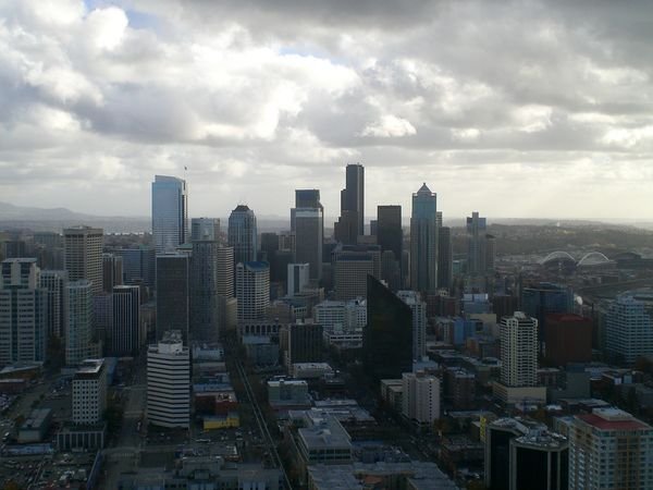 Downtown From the Space Needle