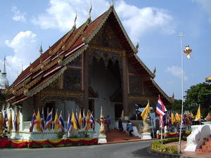 A Temple in Chiang Mai