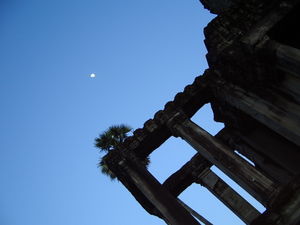 Moon Rise at Angkor