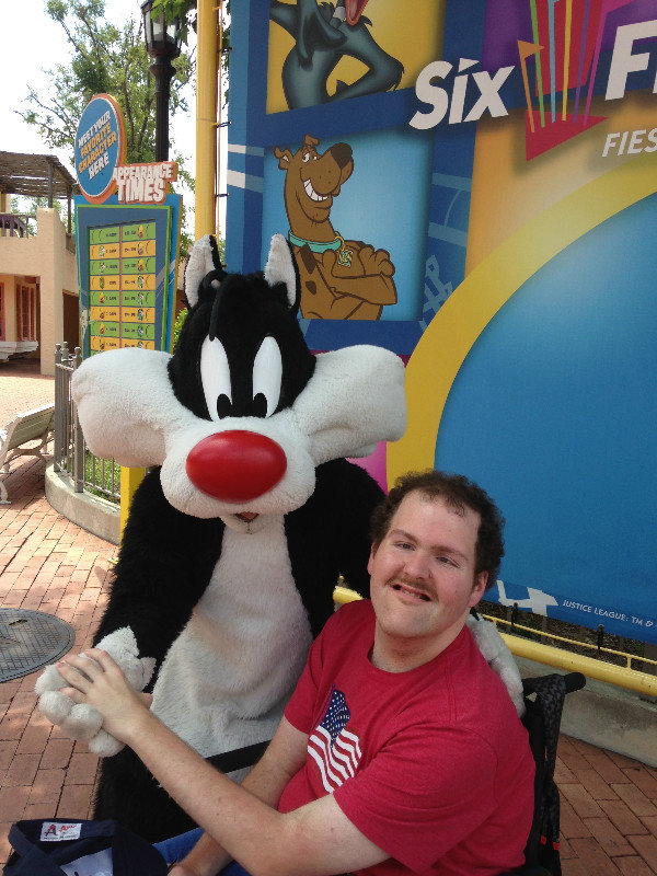 Jeffrey and Sylvester the Cat