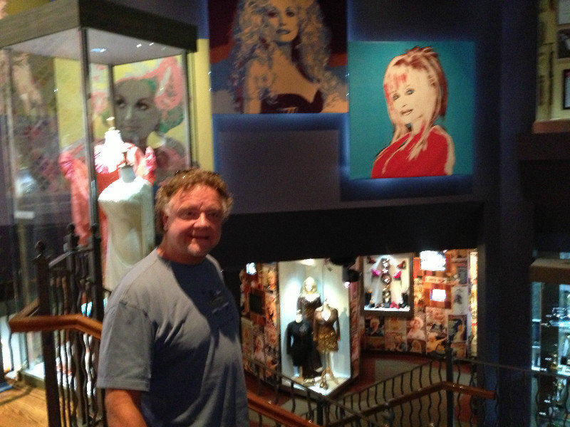 Kenny in the Dolly Museum