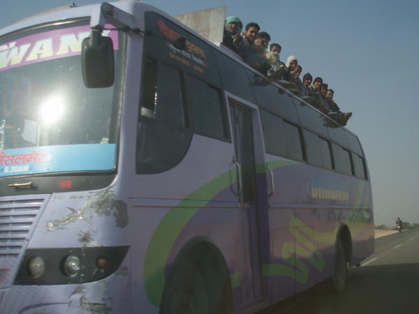 klasicky bus v Indii