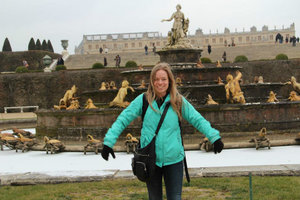 Fountain Behind Versailles