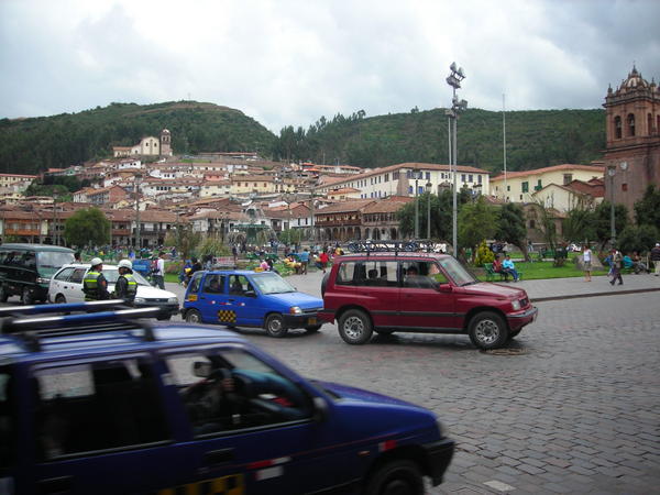 The Plaza De Armas.