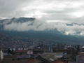 Clouds over Cuzco.