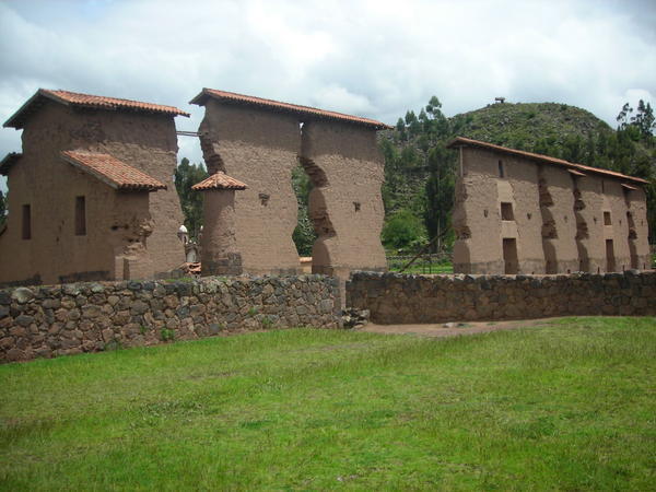 The Ruins of the Wiracocha Temple.