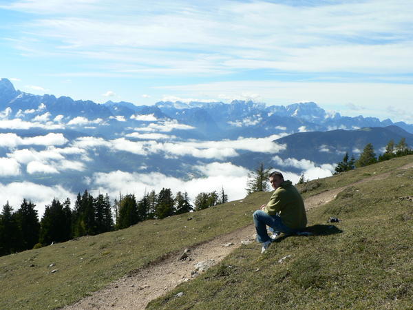 On top of Villacher Alp