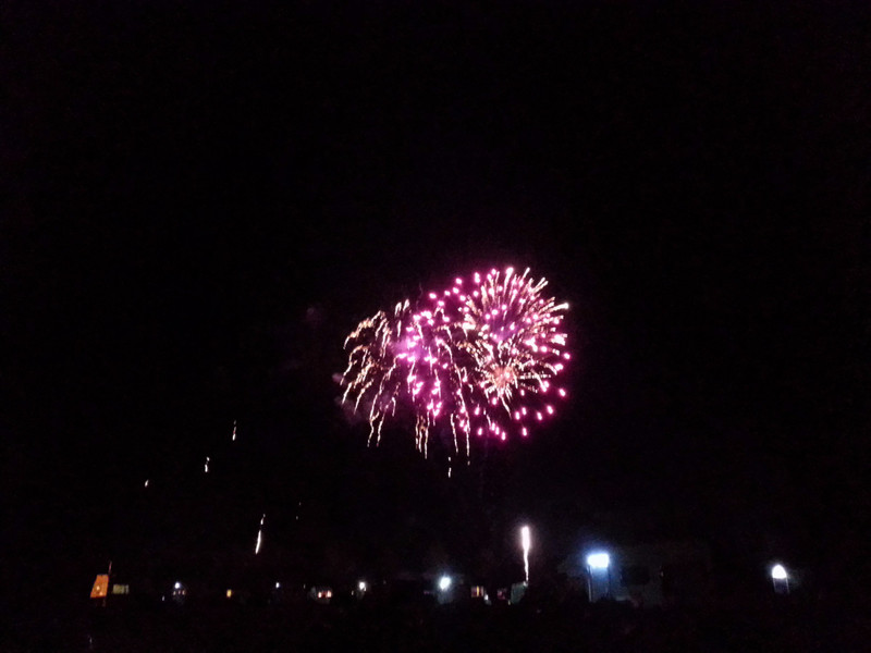 Fireworks at the Plassey