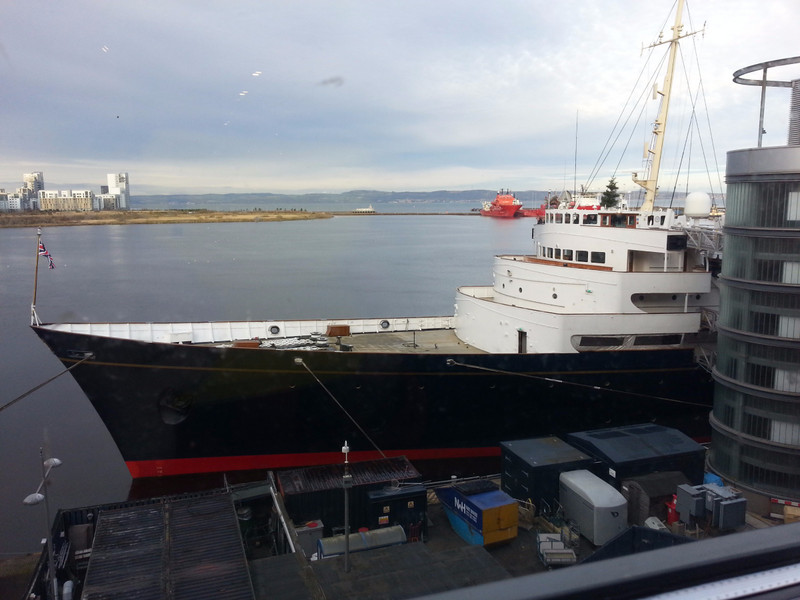 The Royal Yacht Britannia..... well some of it