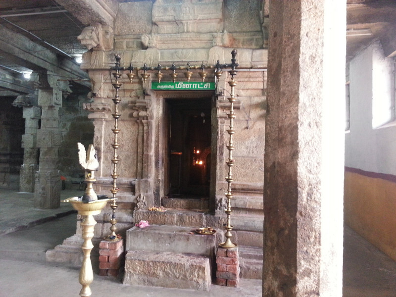Hindu shrine in the Rockfort