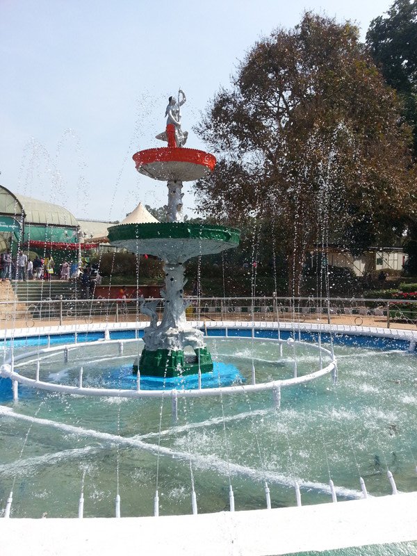 One of the fountains