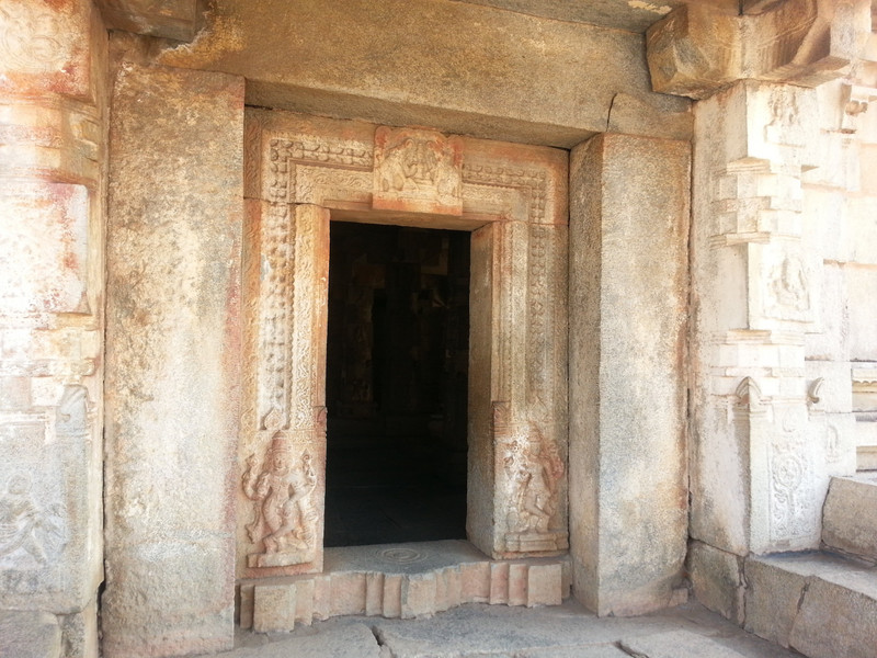 Doorway into one of the shrines