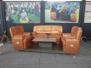 Sofa and chairs car