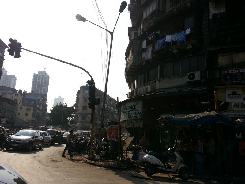 The streets of Mumbai