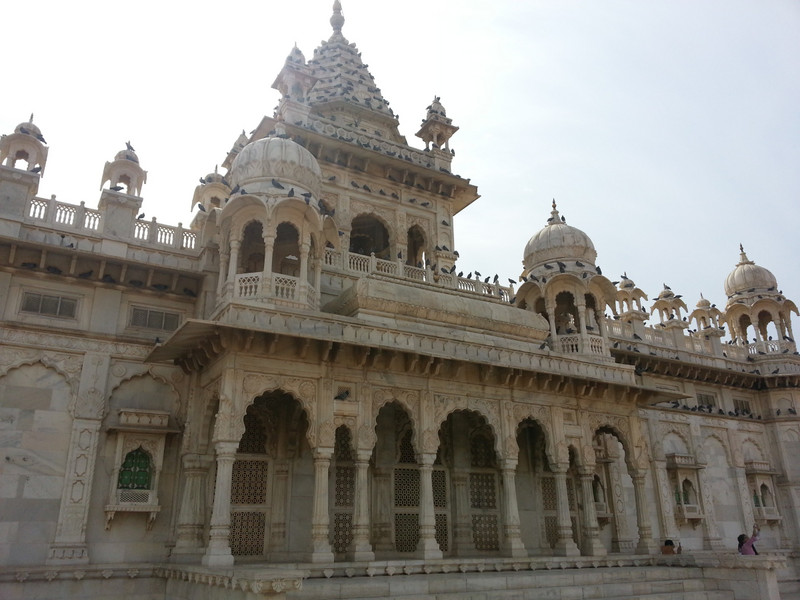 Rear of the Jaswant Thada 