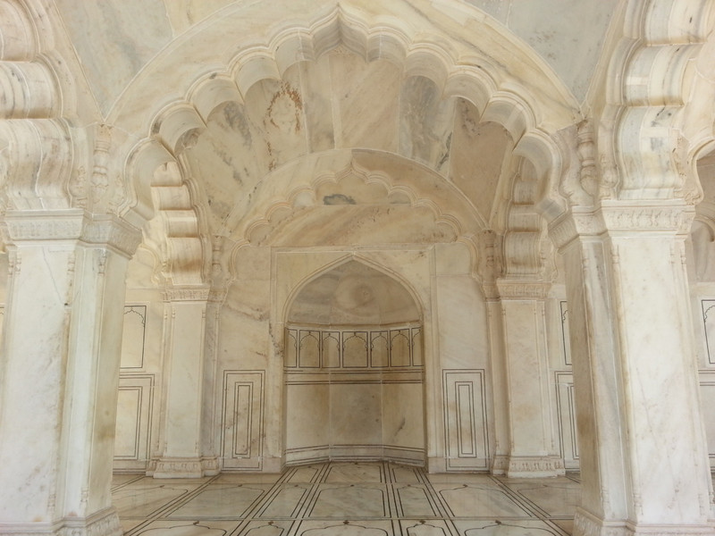 Inside the privatre Mosque