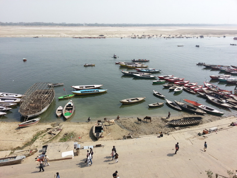 Views across the Ganges