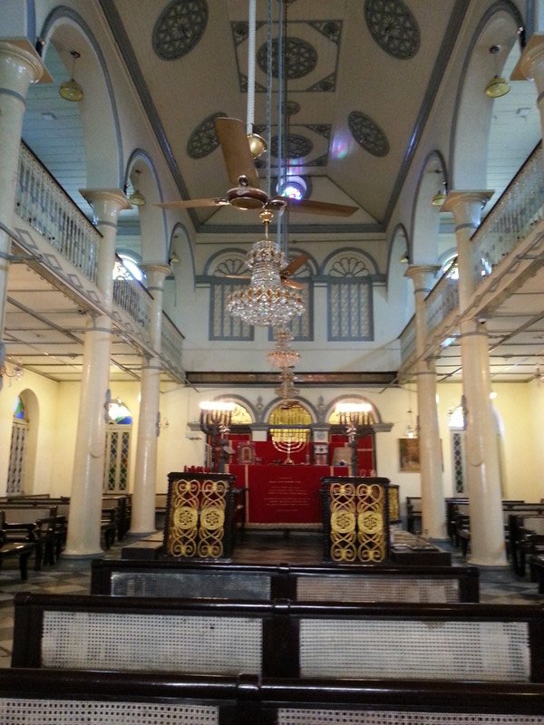 Inside the Synagogue 