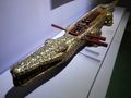 An crocodile harp