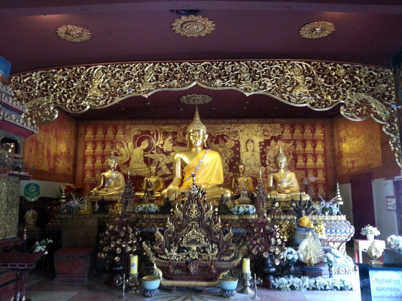 Buddha in Wat Dokkham