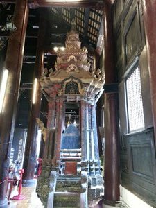 Amazing wooden structure for scriptures