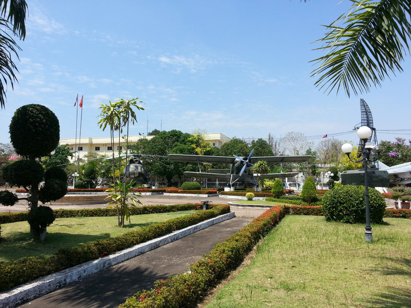 The grounds of the museum