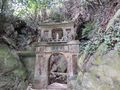 Beautiful enterance to Huyen Khong Buddhist grotto 