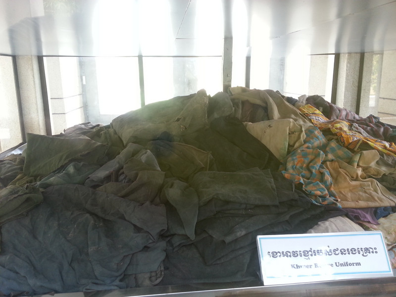 Clothes found from those killed
