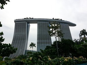 Marina Bay Casino...with a boat on top