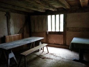 Inside the tudor home