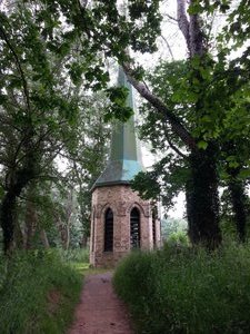 A spire with no church