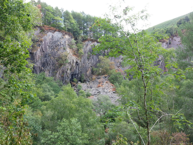 View of the old quarry