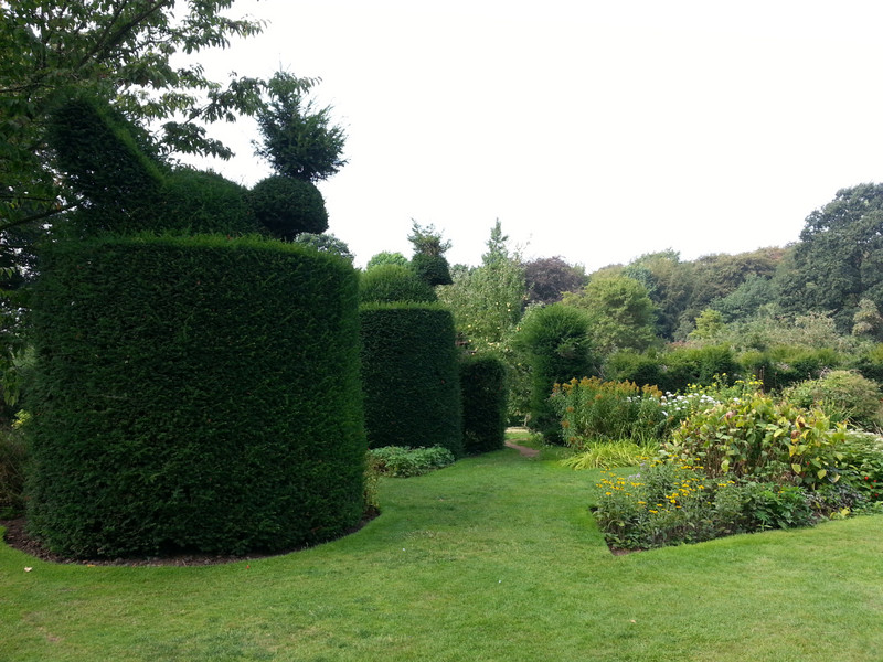 Looking round the gardens