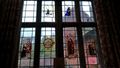 Lovely stained glass in the main hall