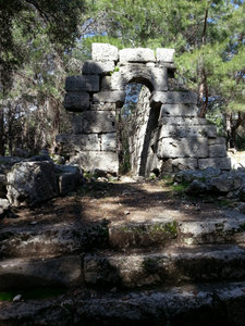 The door to Hadrian's Agora